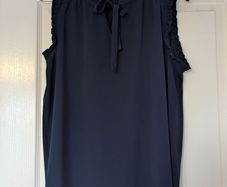Naf Naf navy blouse