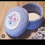 Basket wooden base for crochet Image 5