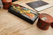 fabulous hand painted boxes.