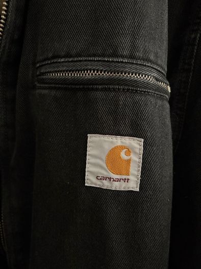 Carhartt Denim Herald Jacket with Sherpa lining