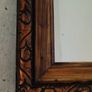 Antique edwardian mirror & pair of pictures Image 3