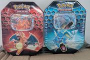 Pokemon 2 Hidden Fates Tins Pair