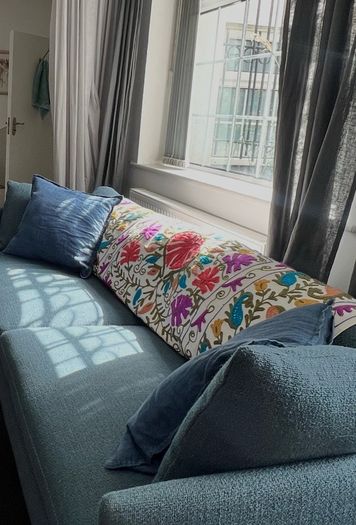 Hand embroidered Suzani Bedspreads / Throws (various colours)