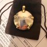 BioElectric Shield Pendant .925 Sterling Silver & 14k Gold Current Retail US888.88 Image 3