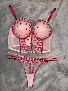 Push up bra + thong set
