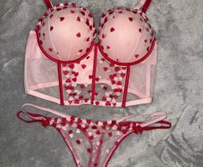 Push up bra + thong set