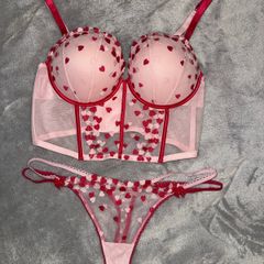 Push up bra + thong set