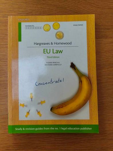 EU Law Concentrate Revision Book
