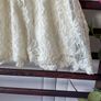 skirt size small Charlotte Russe cream lace skirt size 10 Image 3