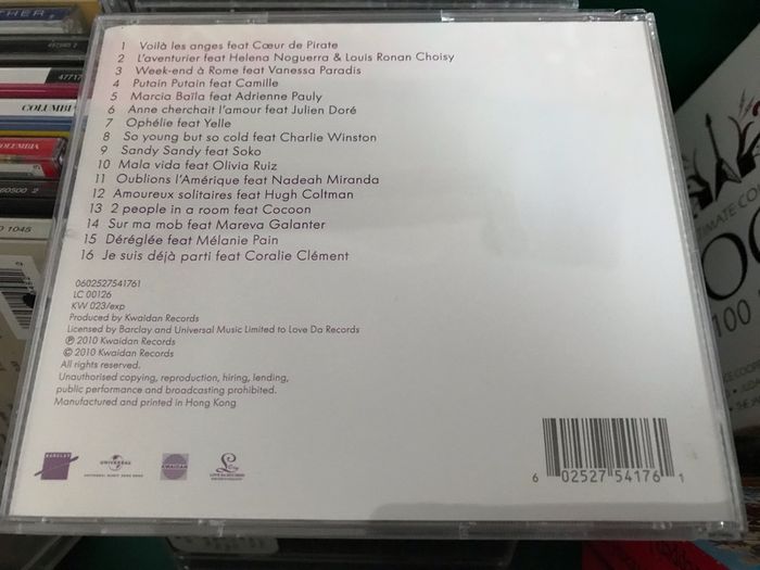 Couleurs Sur Paris - Nouvelle Vague      CD