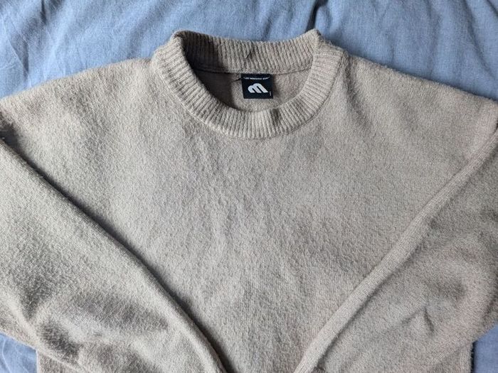 Beige Merino Wool Jumper