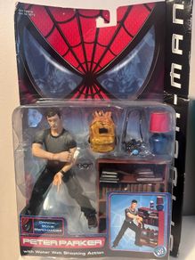 Peter Parker (Tobey Maguire) Spider-Man Movie figure 5" figure (2002) Rare
