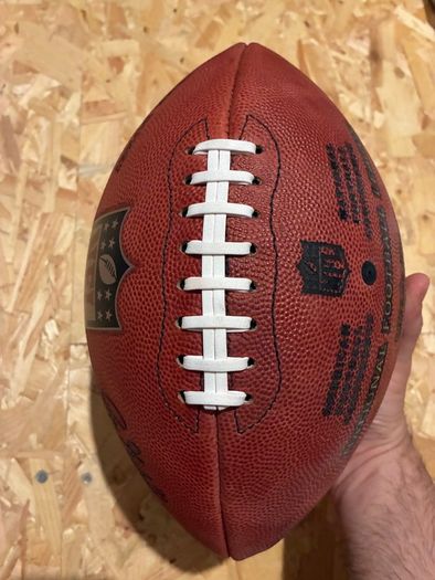 Wilson The Duke Official NFL Leather Game Football - Unused