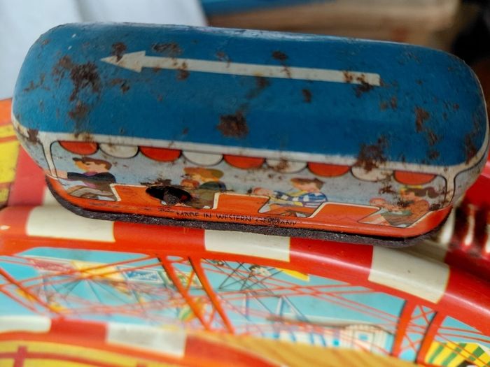 Vintage Technofix Coney Island Wind Up Carnival Ride