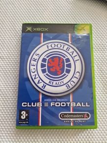 Rangers Club Football Season 2003 2004 Xbox Original games Original