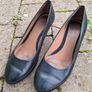 Clarks black high heel shoes UK5.5/EU39 Image 3
