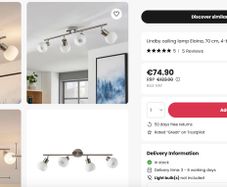 Ceiling Lamp.