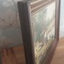 Framed Picture .. Excellent Quality Solid Walnut Frame Image 7