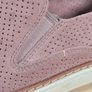 womens UGG ADLEY PERF slip on pink suede leather trainers shoes flats Size UK 8 EU 42 (AT2) Image 6