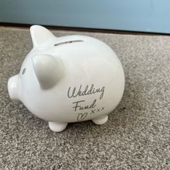 Wedding fund piggy bank