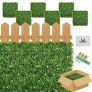 Artificial Hedges Panels Home Garden Outdoor Wall Decoration (MULTIPLE VARIATIONS SEE DESCRIPTION) Image 6