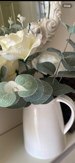 ShabbyChic Jug and Flowers