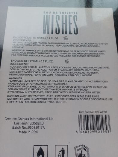 Wishes Blue Perfume