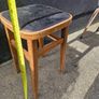 wooden stool Image 3