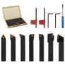 12 Pieces Indexable Turning Tool Set 16x16 mm 115 mm Image 2