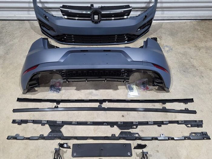 Front And Rear Bumper Body Kit For Vw Golf Mk 7 To Mk 7.5 R Line