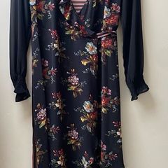 Studio By Preen Chiffon Wrap Dress Size Uk10