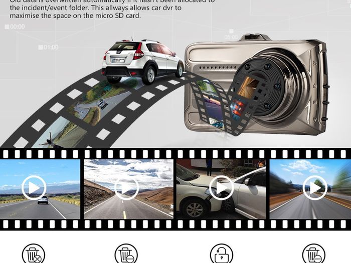 Brand New New HD Car Camera Recorder 1080P M
