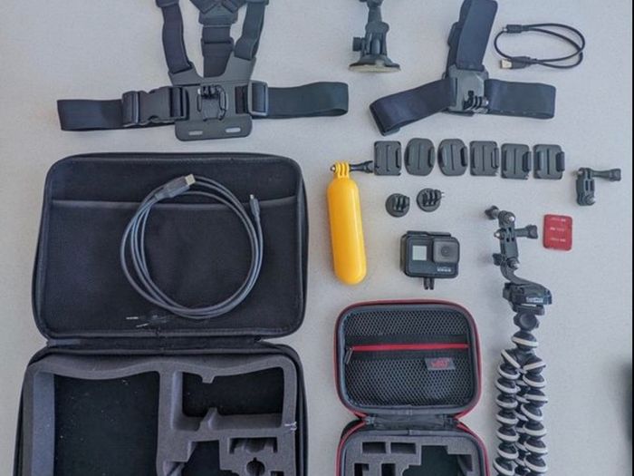 GoPro 7 Black with all accessories 128GB