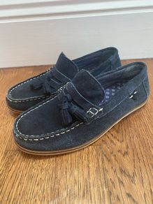 Navy River Island Shoes