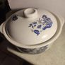 Blue Willow lidded casserole Dish  Blue willow china Willow Ware Blue Willow Pantry Collection Heritage Image 2