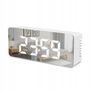 New Digital LCD Large Display Alarm Clock Mirror Lamp Face Home Tool #1426 Image 4