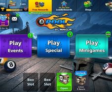 8 ball pool account