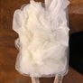 Large Sheer Draping & Blue/White Airscape Fabric Lot Image 3