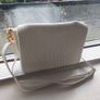 White Primark Pleated Bag Image 2