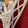 Ceremonial Style 3 Piece Embroidered Dress Set Image 6