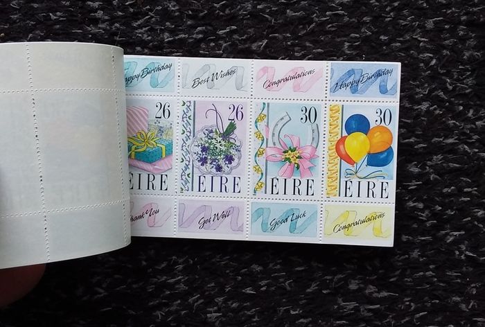 Ireland Mint Stamps : Greetings Stamp Booklet - 1990
