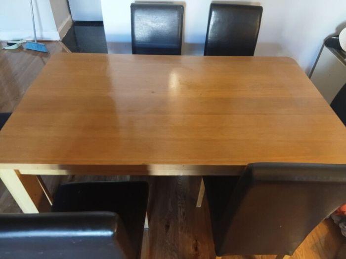 Table and chairs