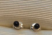 925 Sterling Silver Black Onyx Earrings