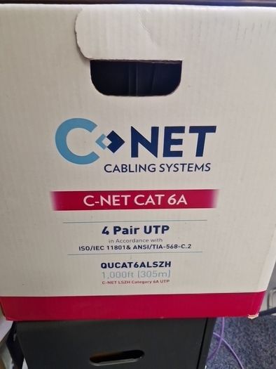 Cnet Cat 6A 4 Pair Cable