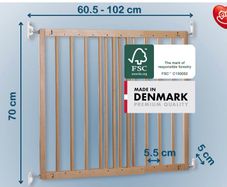 Stair Gate Wooden Babydan Pair