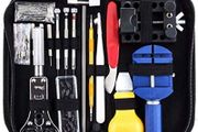 147Pcs Repair Watch Tools Clock Repair Tool Kit Set Band Case Opener Link Spring Bar Remover Watchmaker Tools