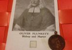 Antique Oliver Plunkett Medal & Relic