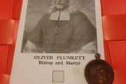 Antique Oliver Plunkett Medal &amp; Relic