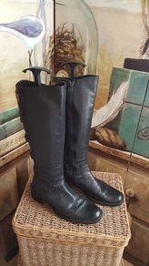 Roby & Pier Leather Designer Boots UK 4 Eur 37