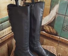 Roby & Pier Leather Designer Boots UK 4 Eur 37